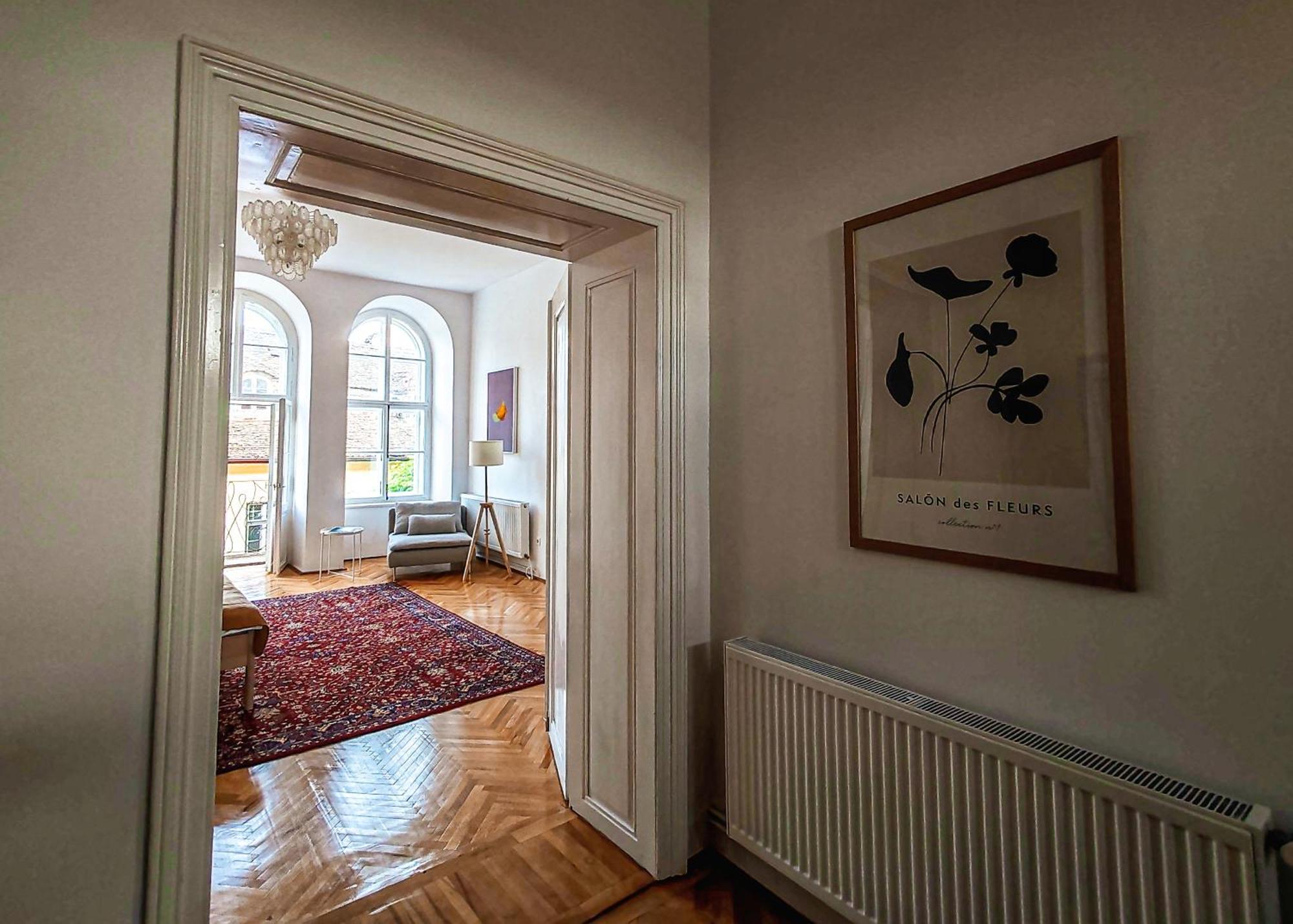 Apartament Favst Old Square Sybin Zewnętrze zdjęcie